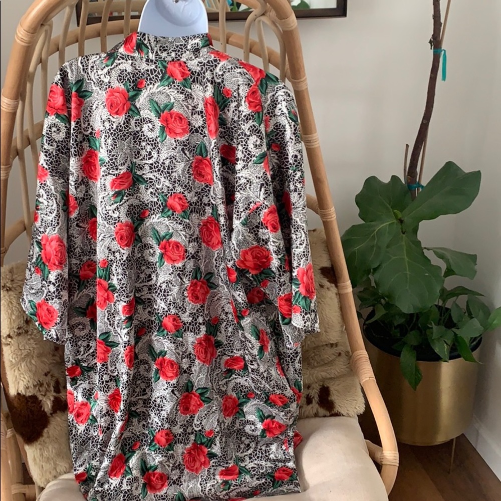 VINTAGE LINGERIE DRESS & ROBE - Picture 4 of 9